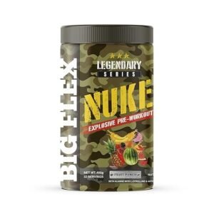 Bigflex Nuke Pre Workout Powder| 33 Servings |Energy Booster