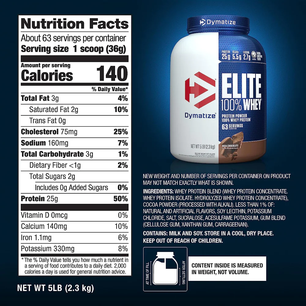 Dymatize Elite 100% Whey Protein - Image 3