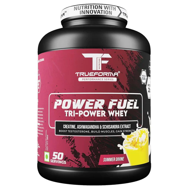 Trueforma® Power Fuel – Whey Protein with Creatine & Ashwagandha
