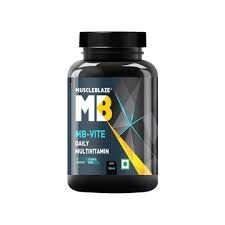 MuscleBlaze MB-VITE Daily Multivitamin, for Enhanced Energy, Stamina.